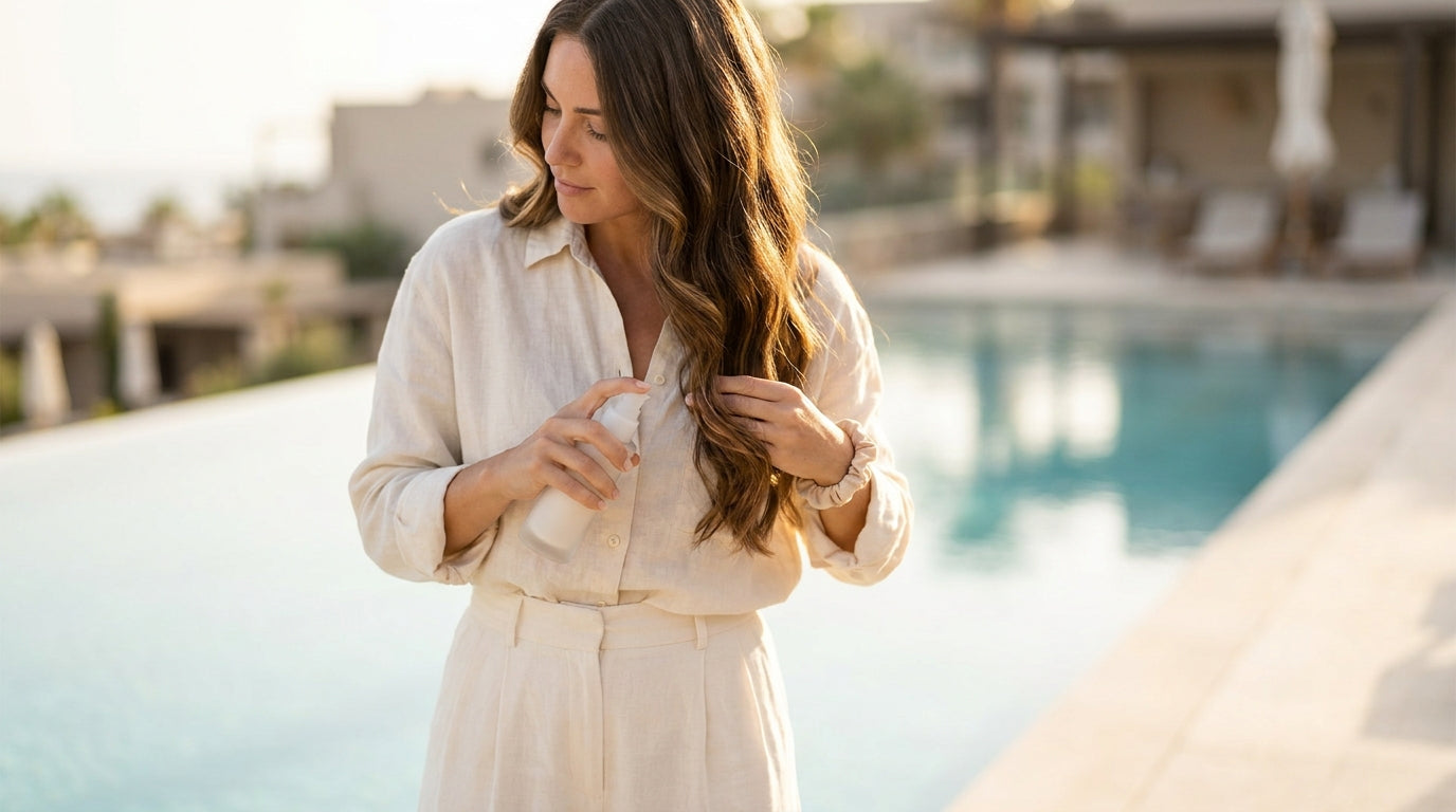Chlorine & Saltwater Rescue: Preventing Dry, Brittle Hair After Swimming